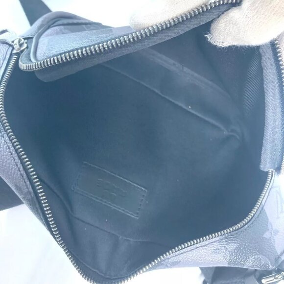 LOUIS VUITTON NIGO Monogram-Stripe MonogramEclipse Modular Sling Belt Bag - Picture 12 of 16